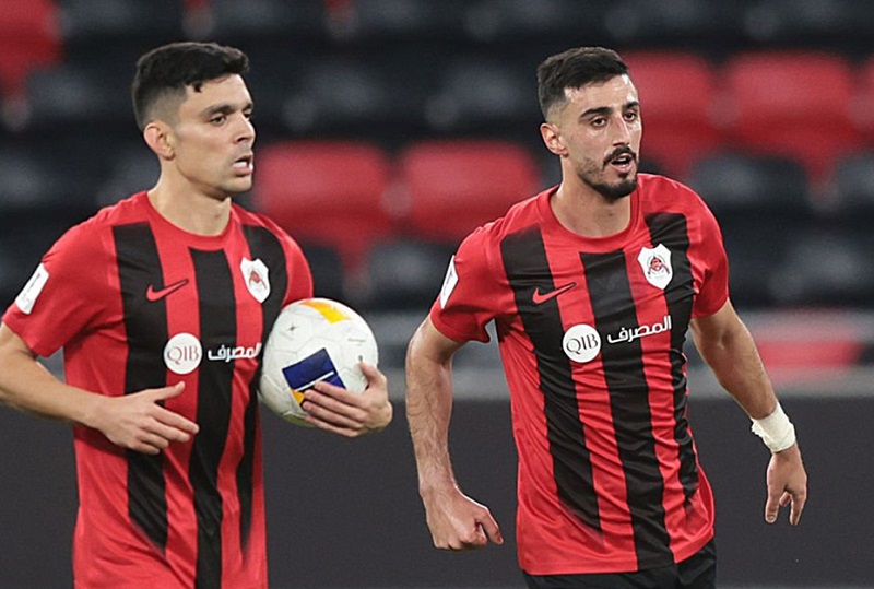 بنشرقي ينقذ الريان القطري من الهزيمة